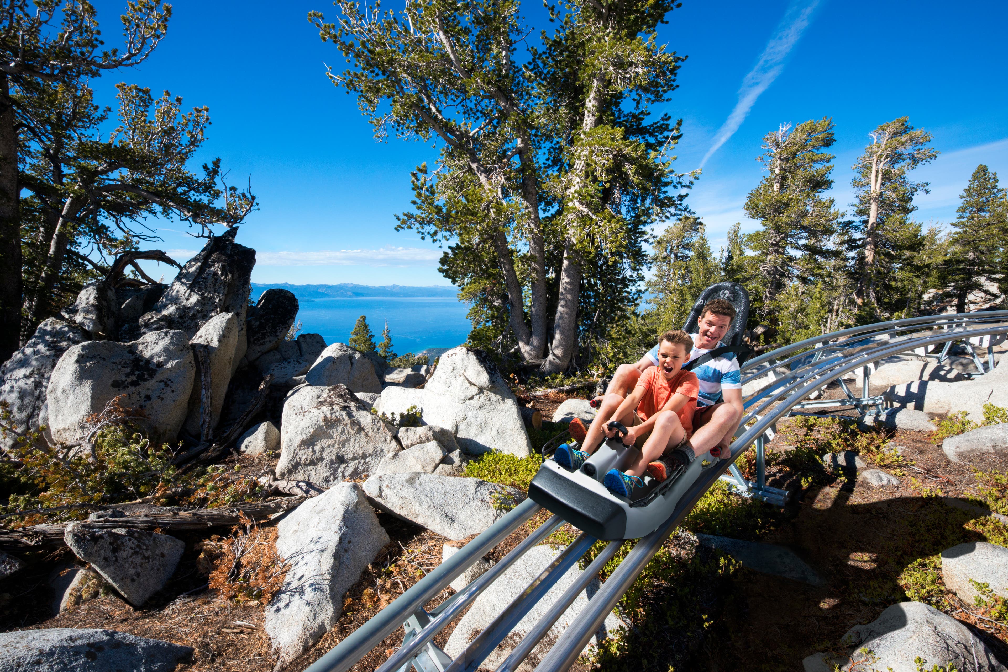 Alpine Coaster at Heavenly, Calif.