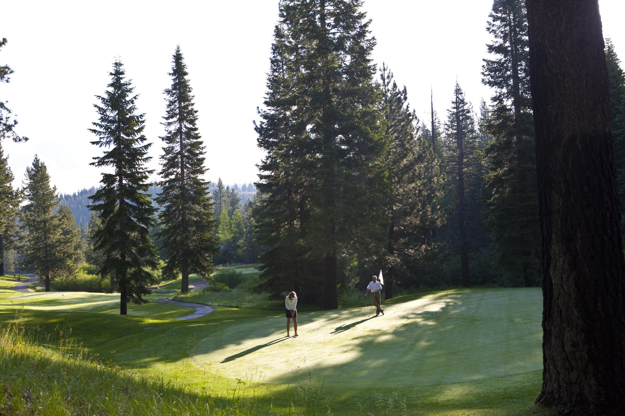 Northstar Golfing at Northstar, Calif.
