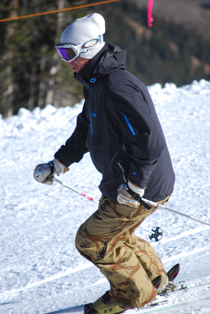 1. Bend Your Knees Top Beginner Ski Tips: Bend Your Knees