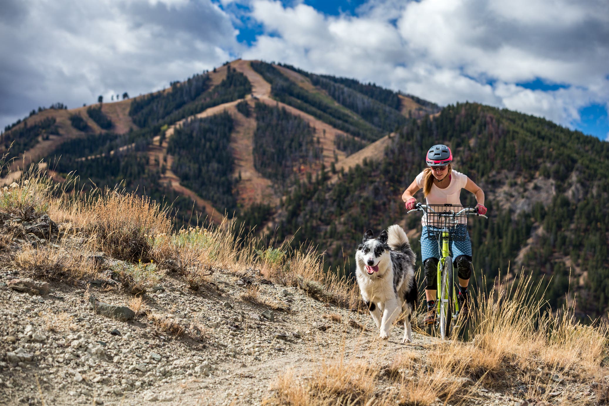Mountain biking Sun Valley