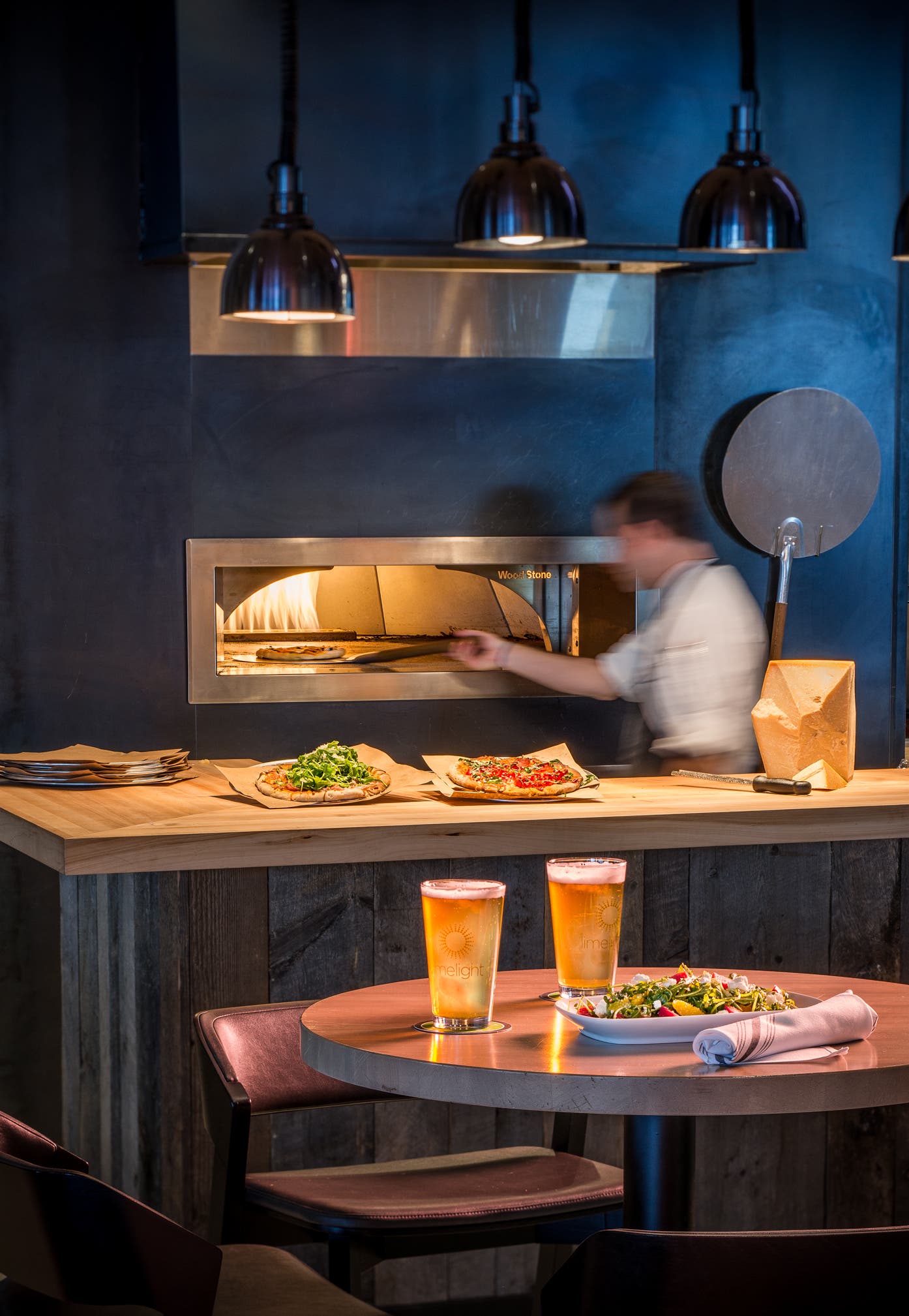 Pizza_Bar Pizza bar at Limelight Hotel Ketchum