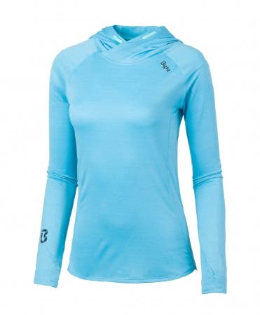 Sky blue women's longsleeve top
