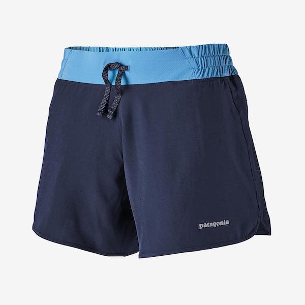 gray Patagonia Women's Nine Trails Shorts