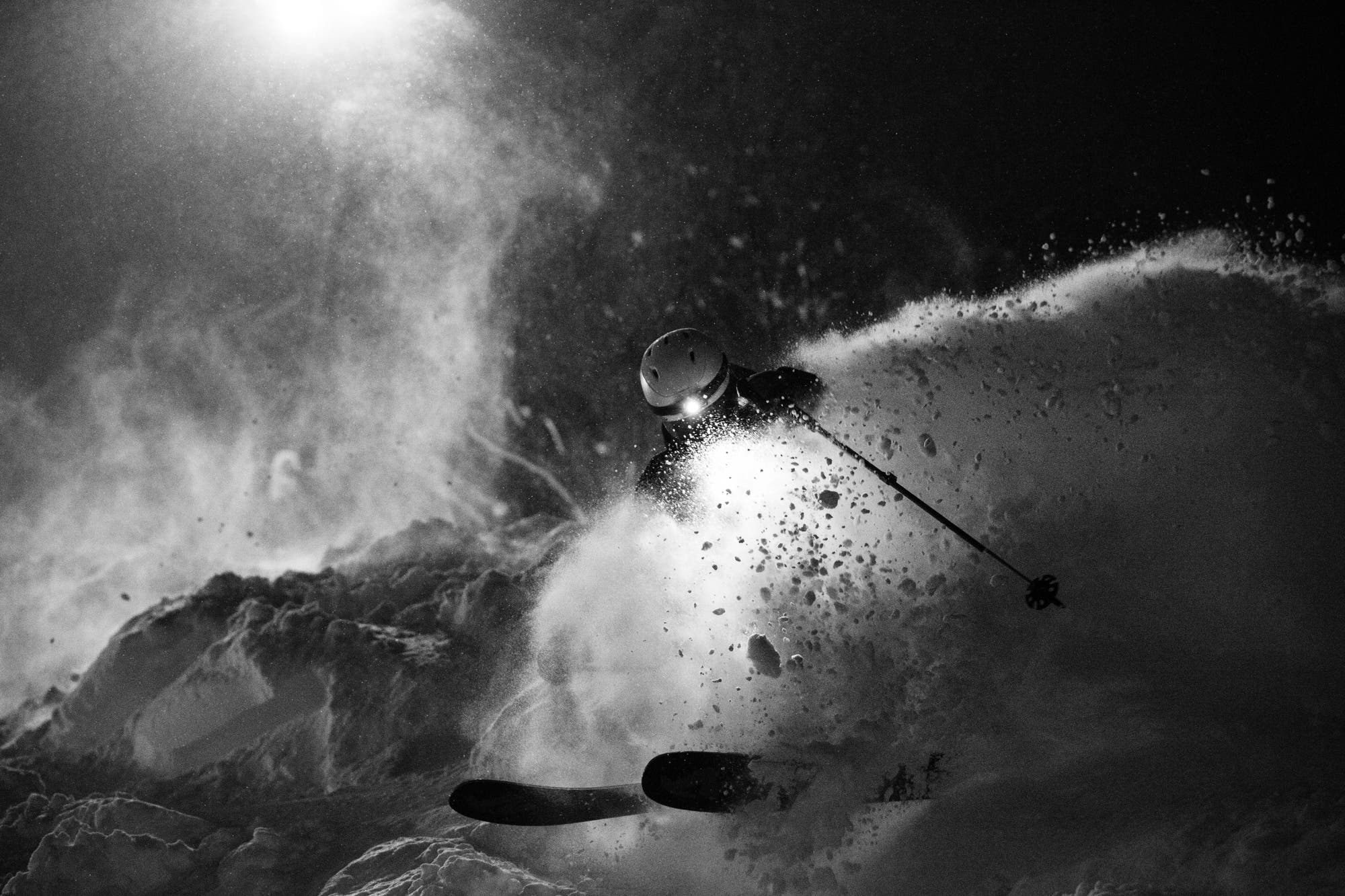 Jon Jay night ski Rusutsu Japan