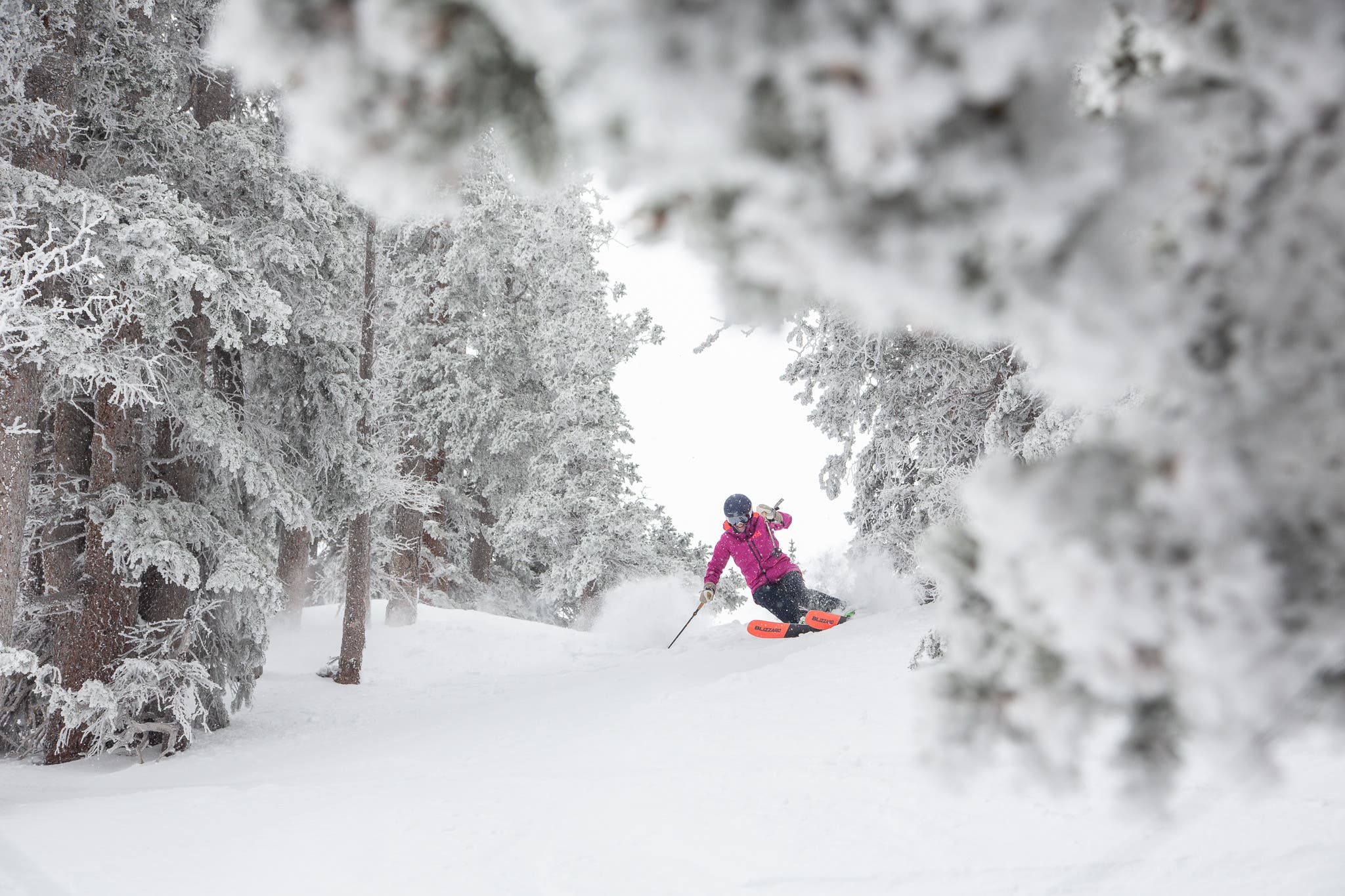 Georgie Bremner at Taos SKI Test 2020