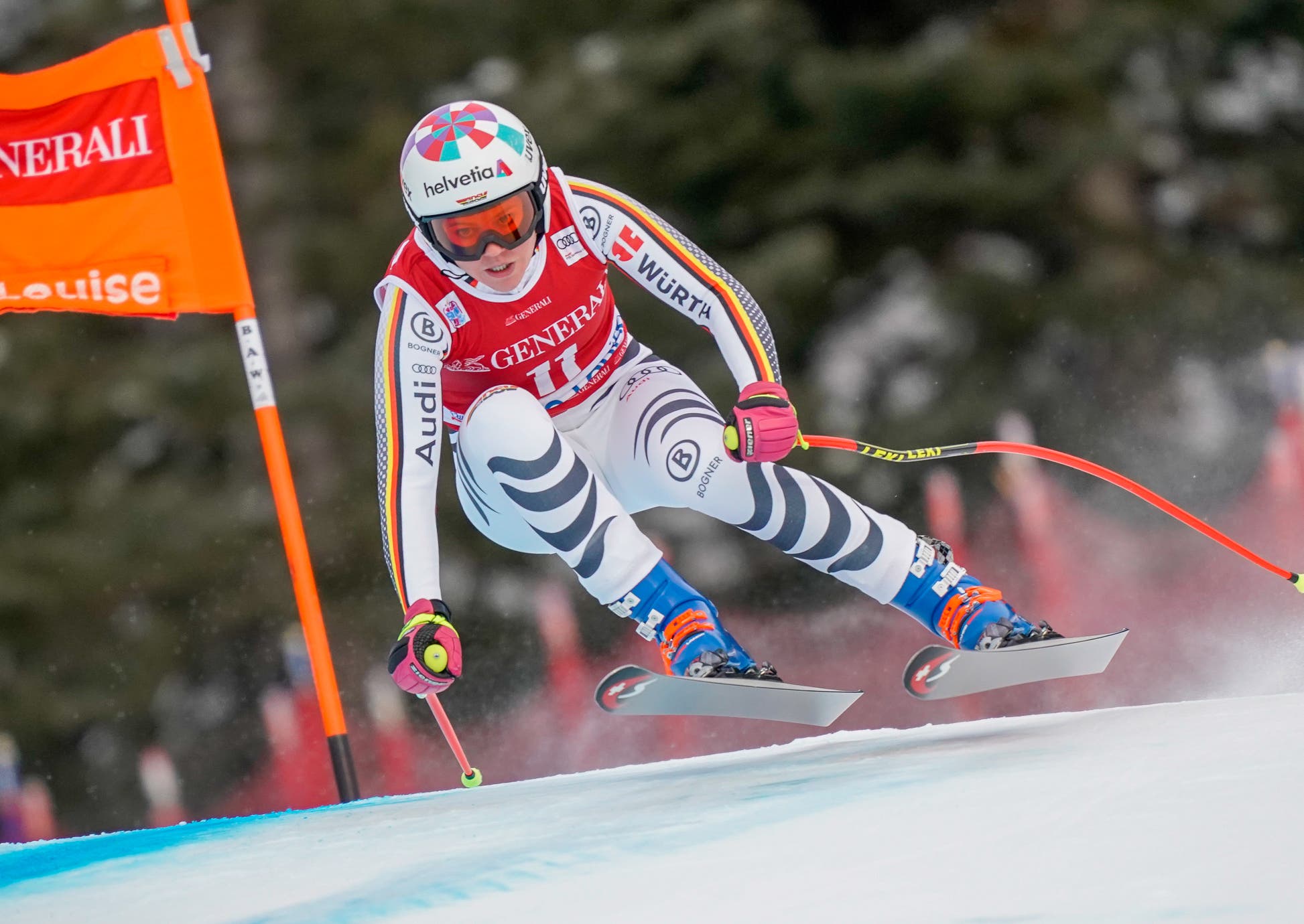 Viktoria Rebensburg wins 2019 Lake Louise World Cup Super-G