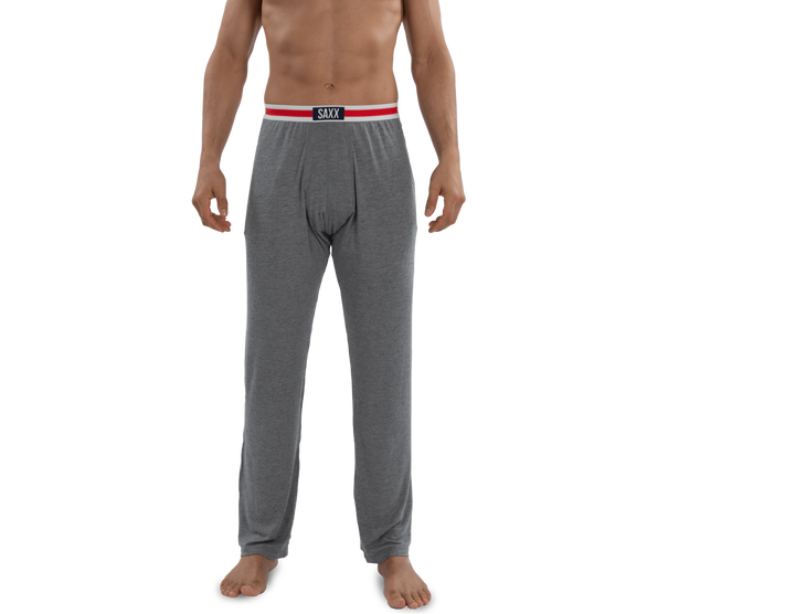 SAXX SLEEPWALKER PANT WITH BALLPARK POUCH - DK CHAR HTHR