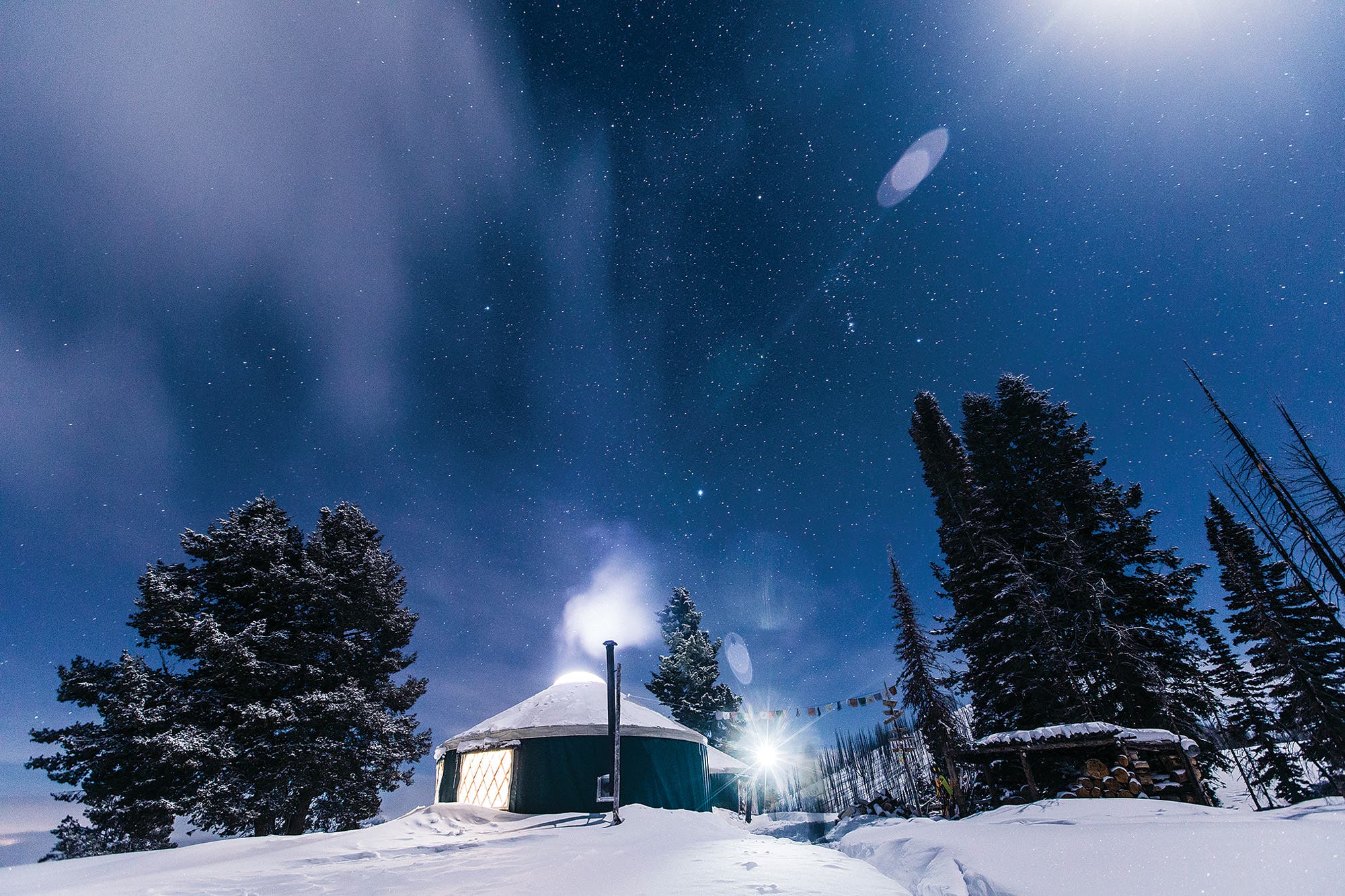 SKI1219-EC-YurtsCoyote-1-byRayJGadd-s Coyote Yurt in Sun Valley, Idaho