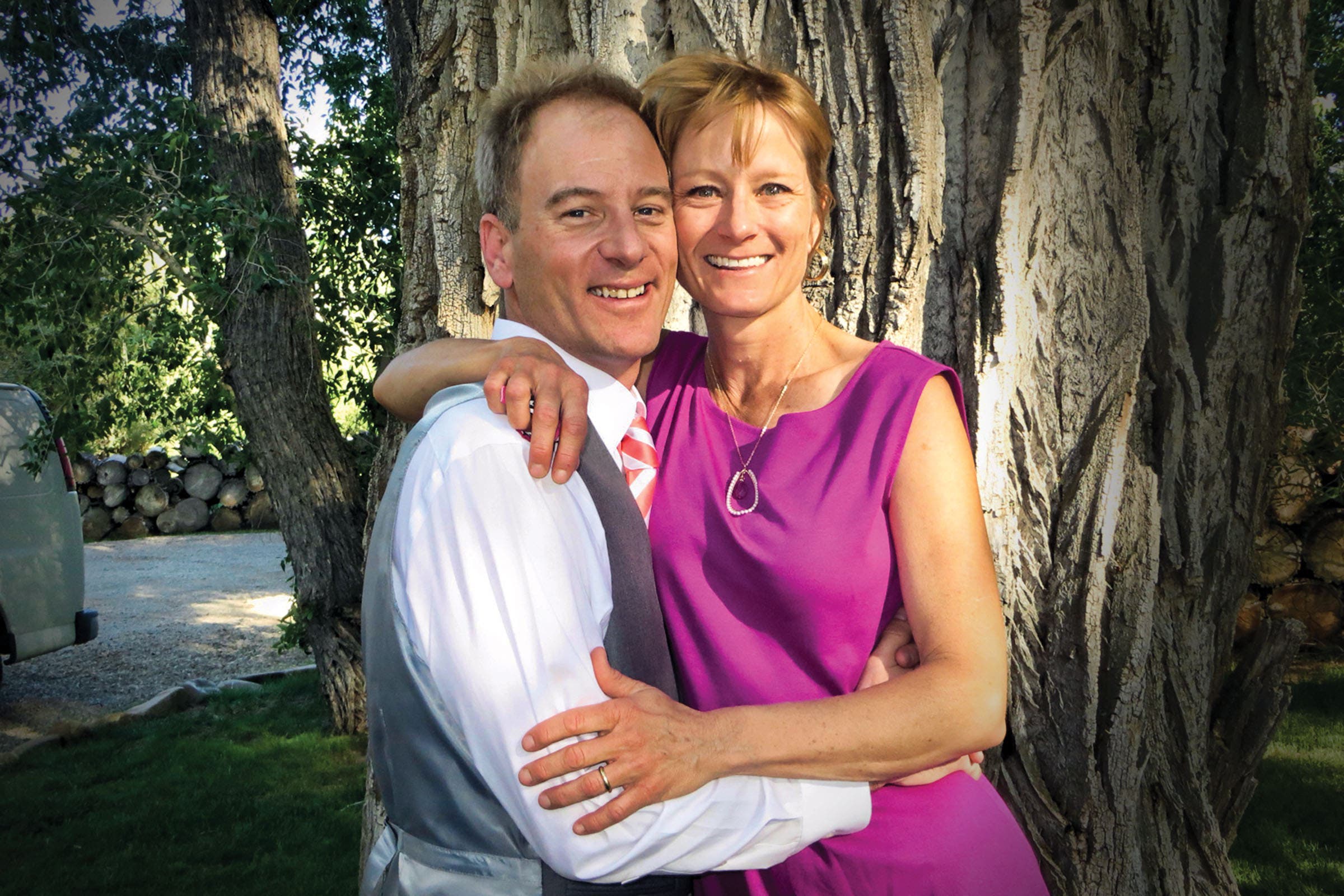 Sven Brunso and his wife Beth Brunso