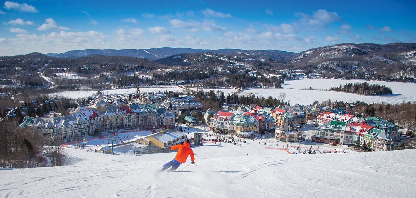 SKI1018-RG-Tremblant Skiing in Tremblant, Quebec, ranked No. 1 in the East in SKI Magazine's 2020 Resort Guide
