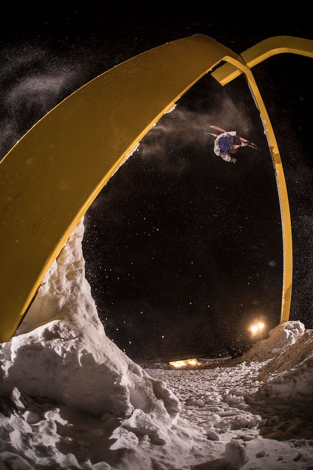 Antti Ollila hitting a street feature.