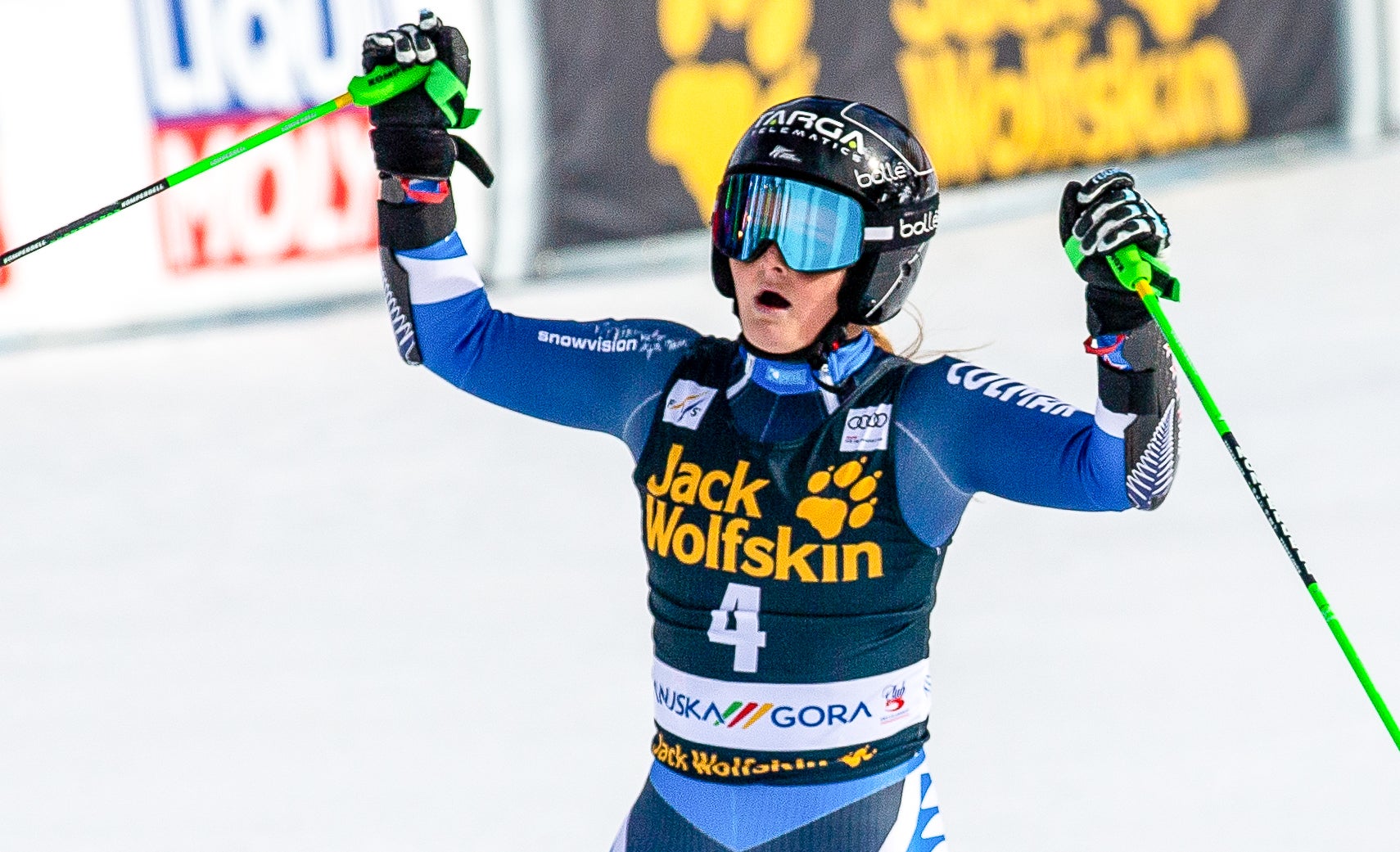 "Alice Robinson, Slovenia World Cup 2020 Giant Slalom"