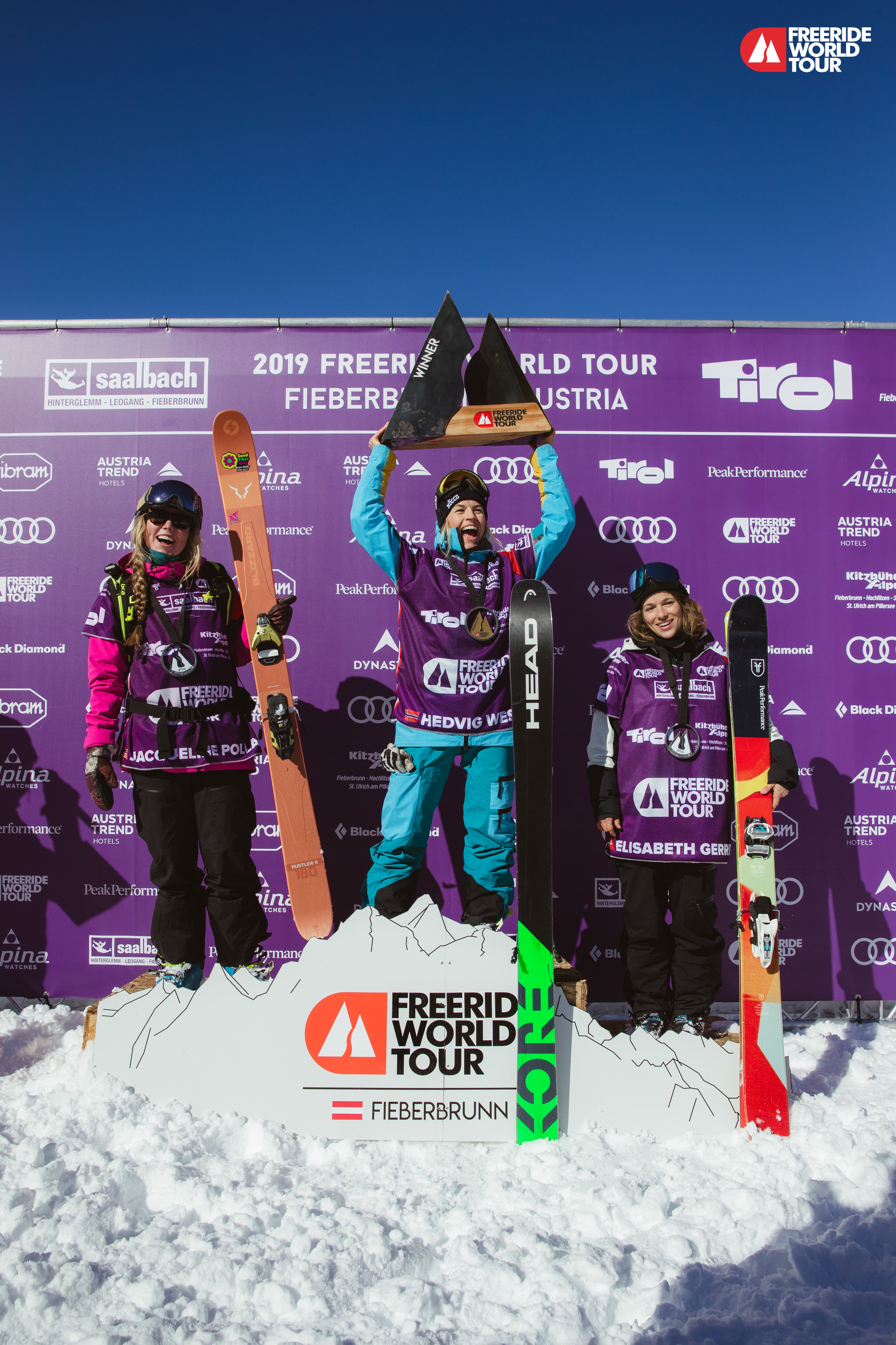 FWT19 Fieberbrunn Women's Podium