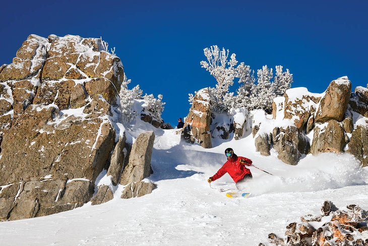 "Skier at Mt. Rose"