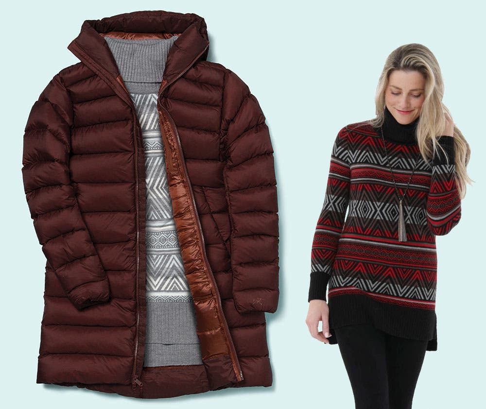 SKI1119-STY-arcteryx-krimson Arc'Teryx Women’s Seyla Coata and Krimson Klover Ziggy Tunic