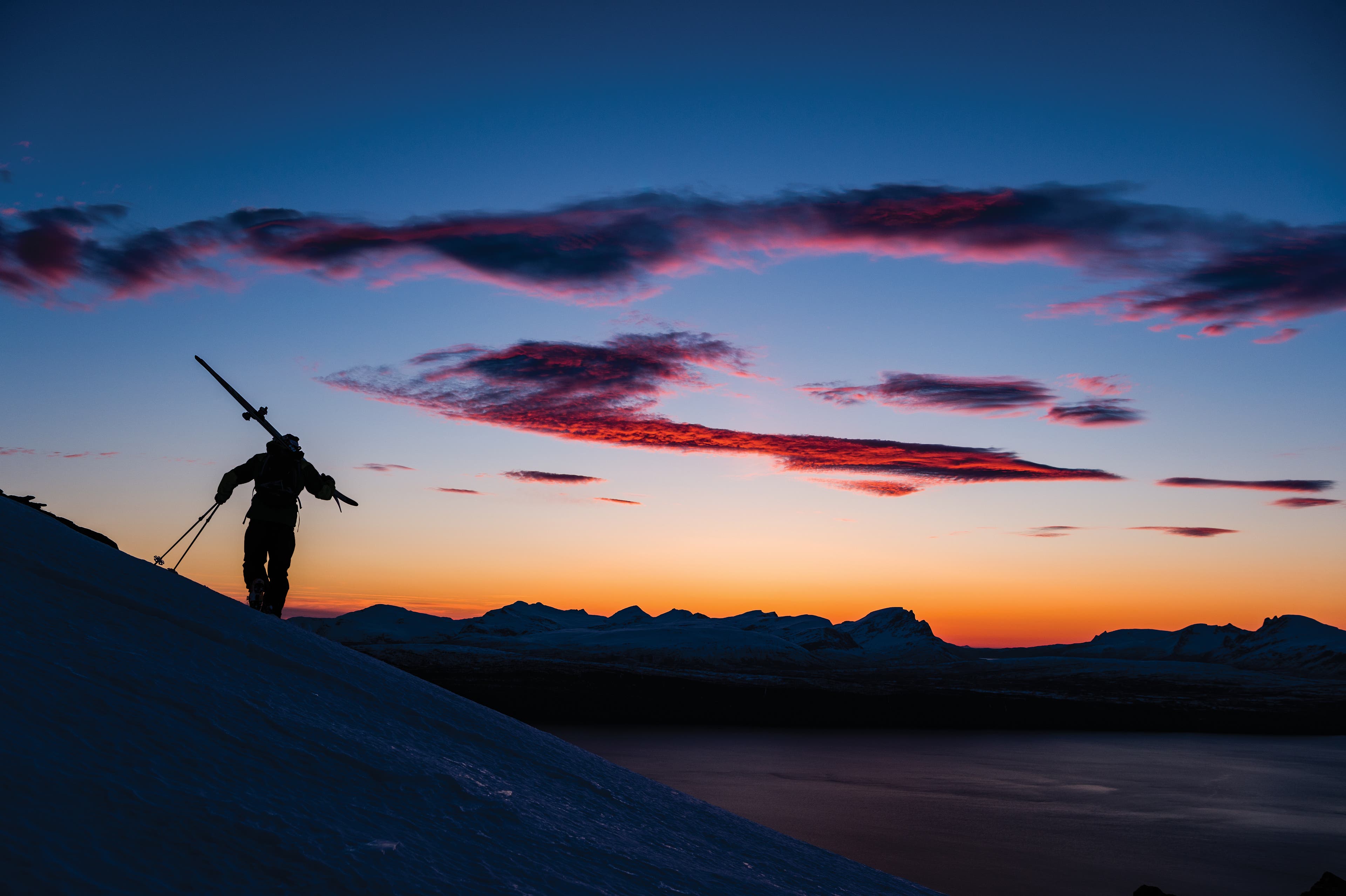 Chad Sayer in Narvik, Norway