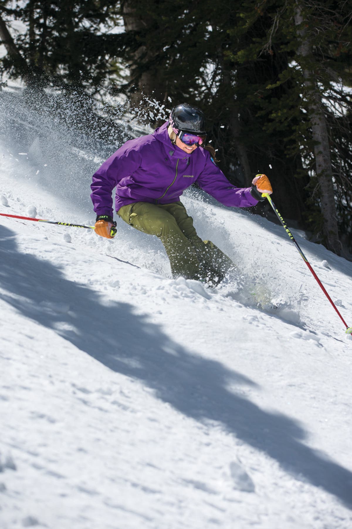 “When the going gets tough, pole-plant.” When the going gets tough, pole-plant