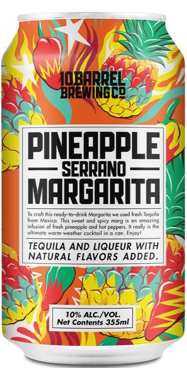 10Barrel_PSMargarita 10 Barrel Pineapple Serrano Margarita