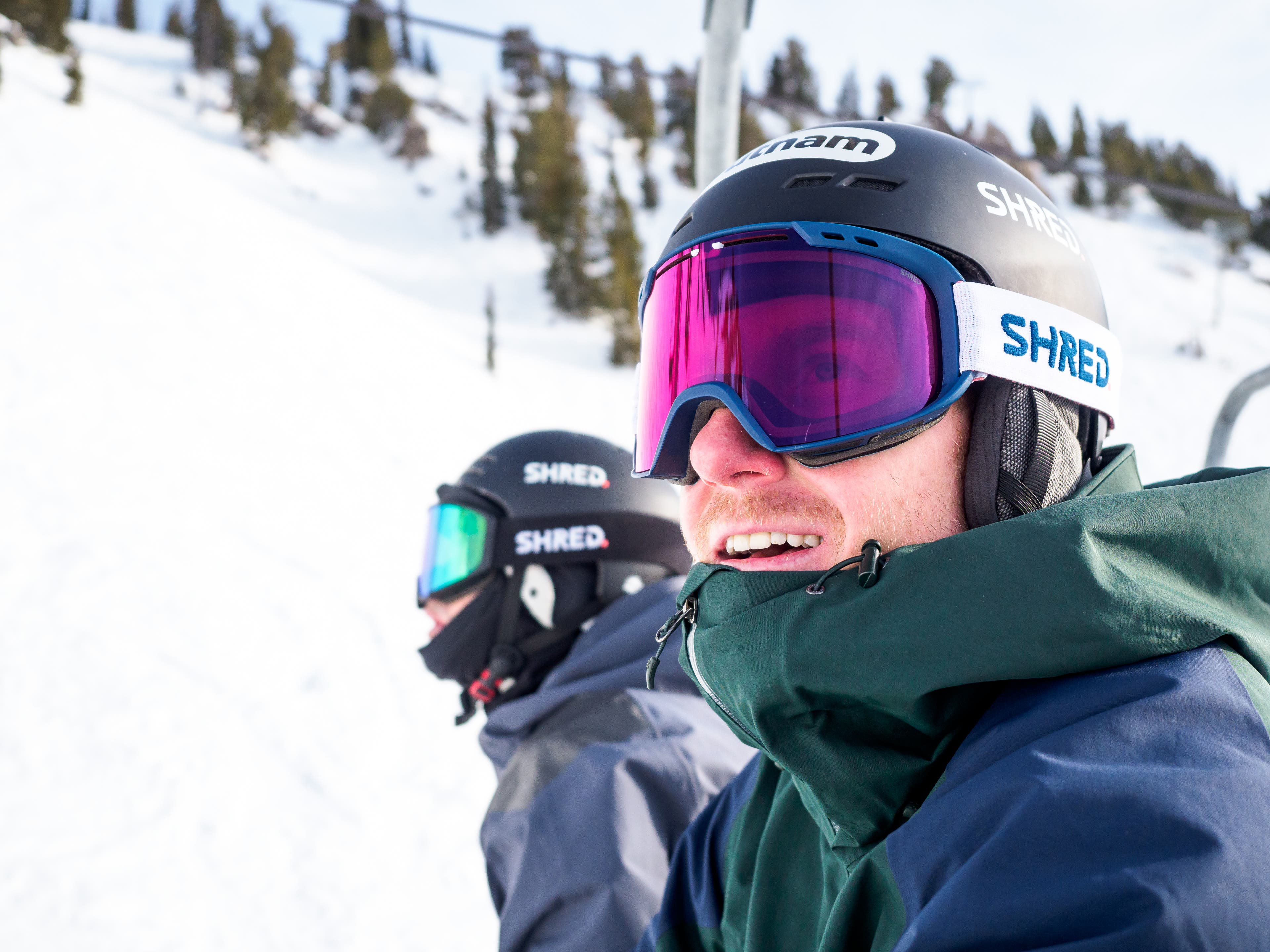 Ted Ligety and Antti Autti in Art of Arc