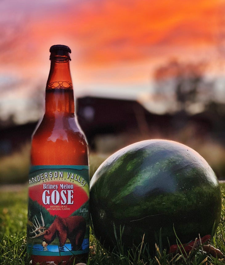 sourmelon Briney Melon Gose from Anderson Valley Brewing