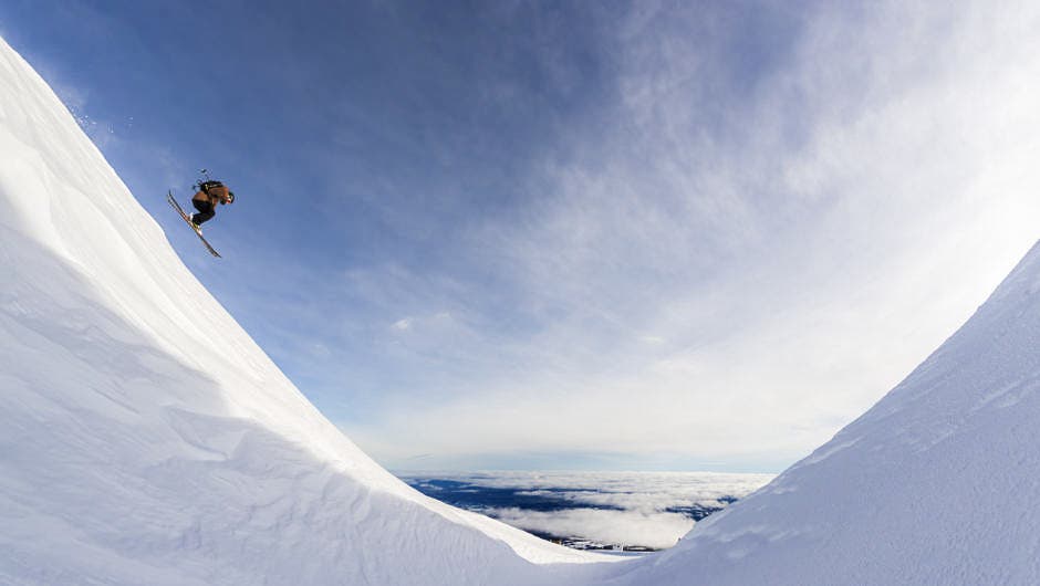 Turoa ski area is located on the south western slopes of Mt Ruapehu, on New Zealand's North Island.