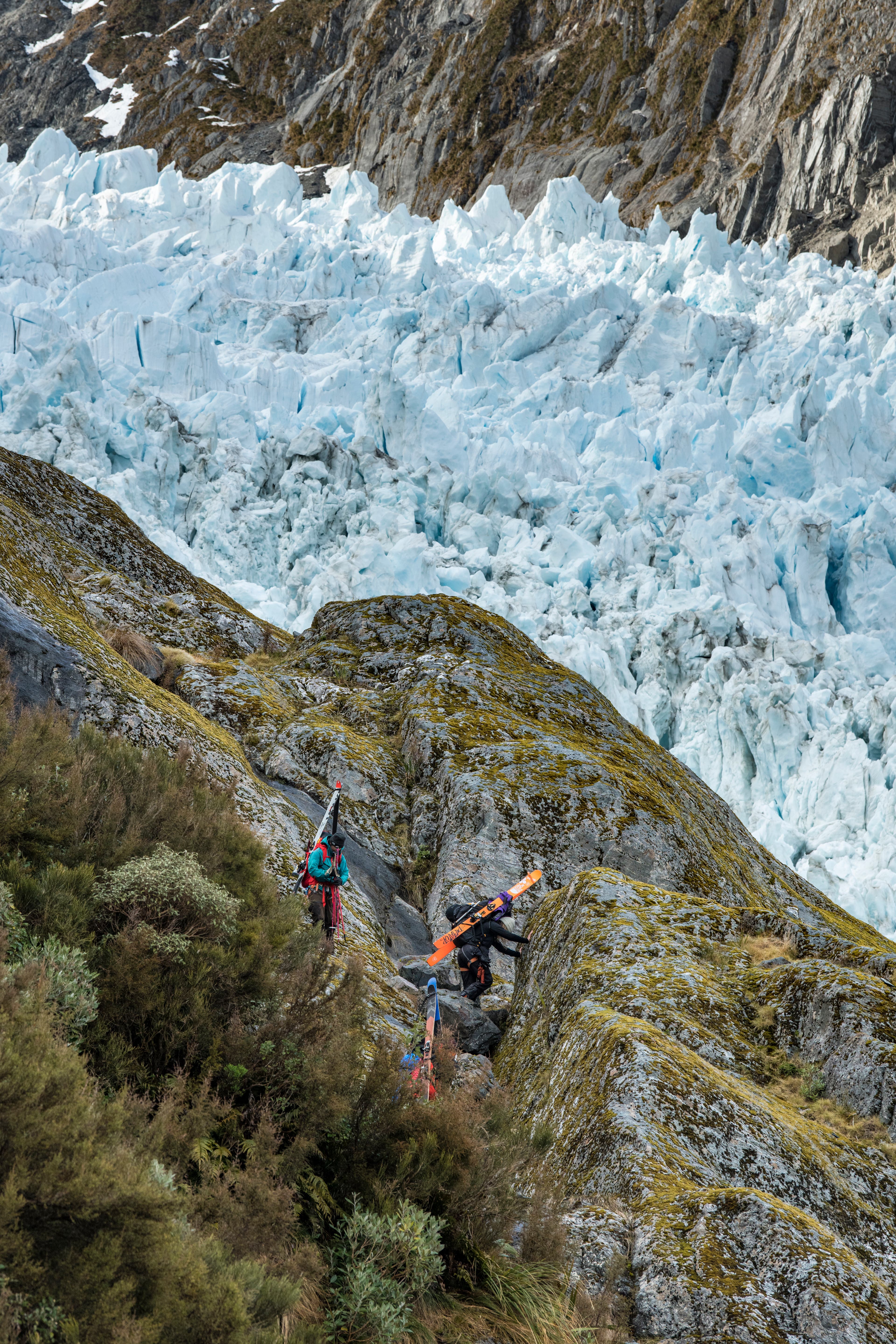Making the traverse happen by any means necessary.