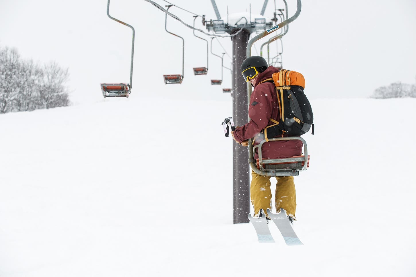Eric Pollard Leaves Line Skis