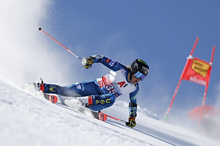 American Paula Moltzan Leads U.S. Ski Team in Sölden