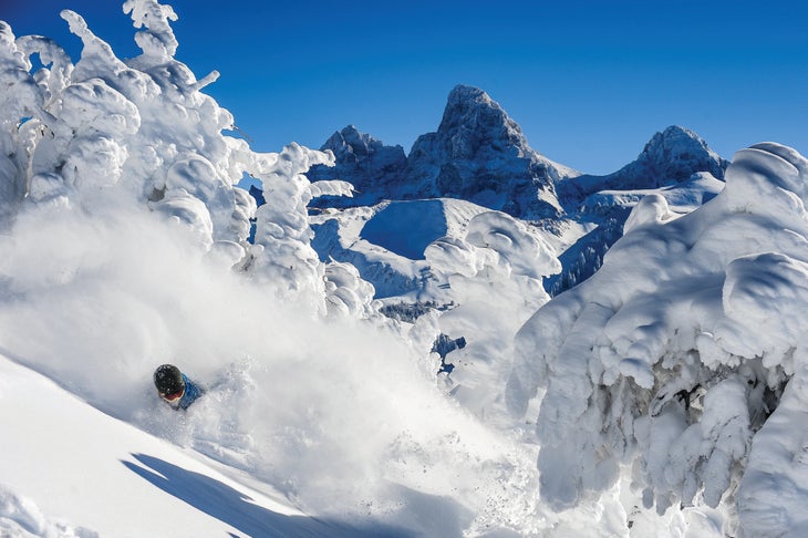 Grand Targhee 4 Powder day at Grand Targhee Resort