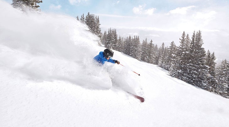 "Skiing in Breckenridge"