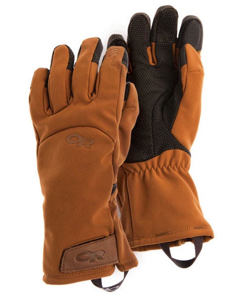 Brown 2024 ski gloves