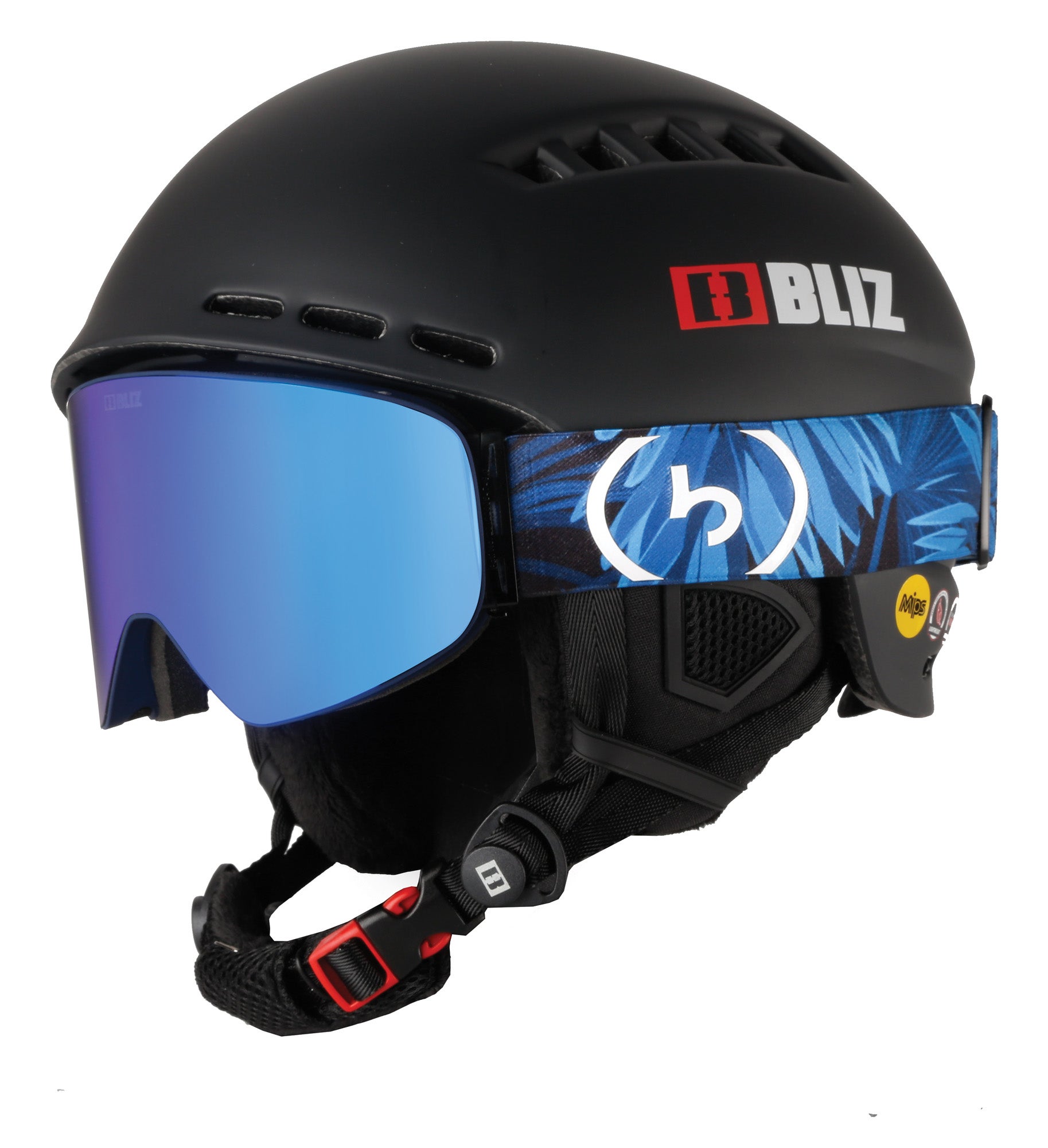 Bliz Head Cover MIPS Helmet and Flow Goggle