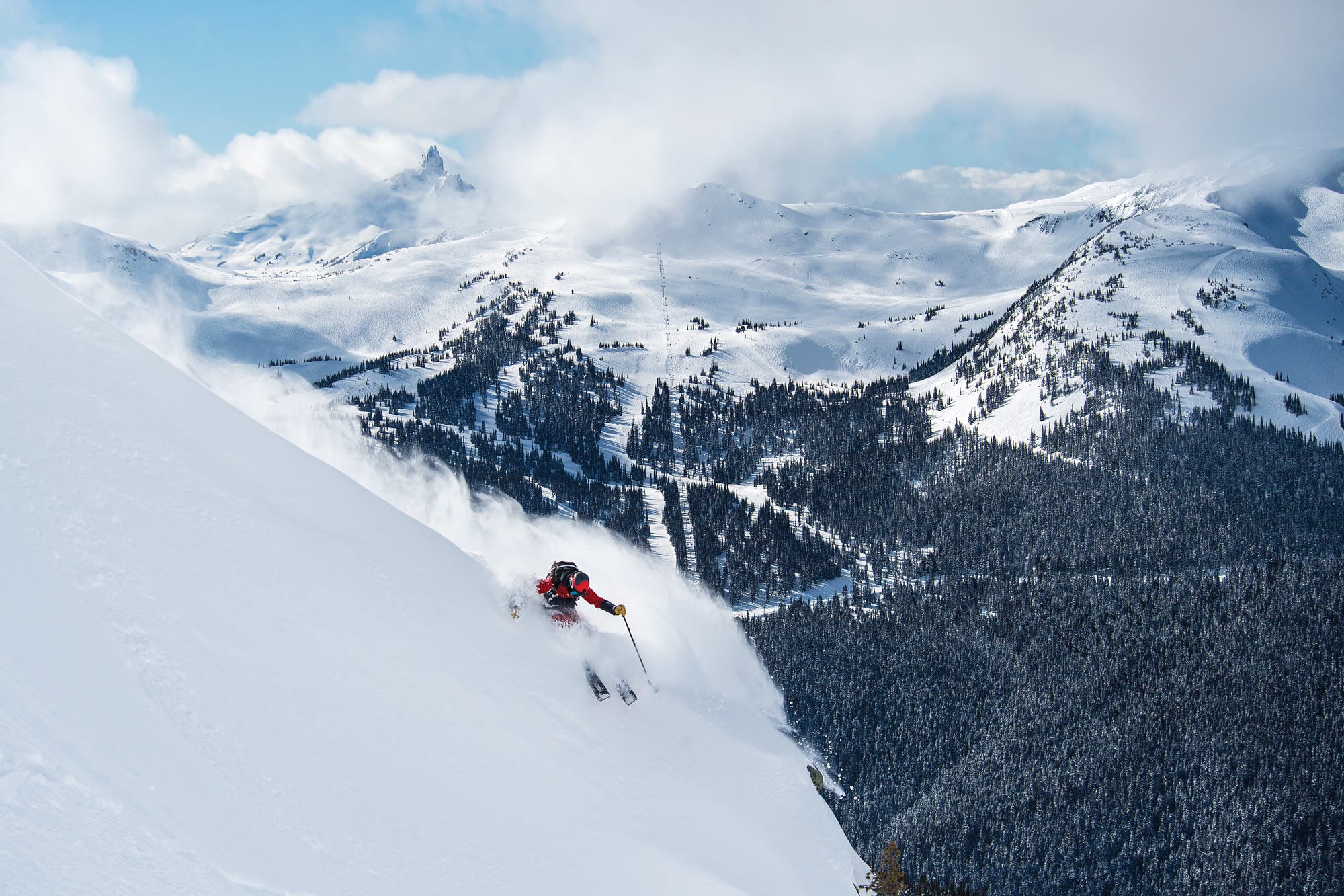 SKI1119-RG-WhistlerOpener-byEricBerger Whistler Blackcomb in B.C. always ranks at the top in SKI Magazine's Resort Guide