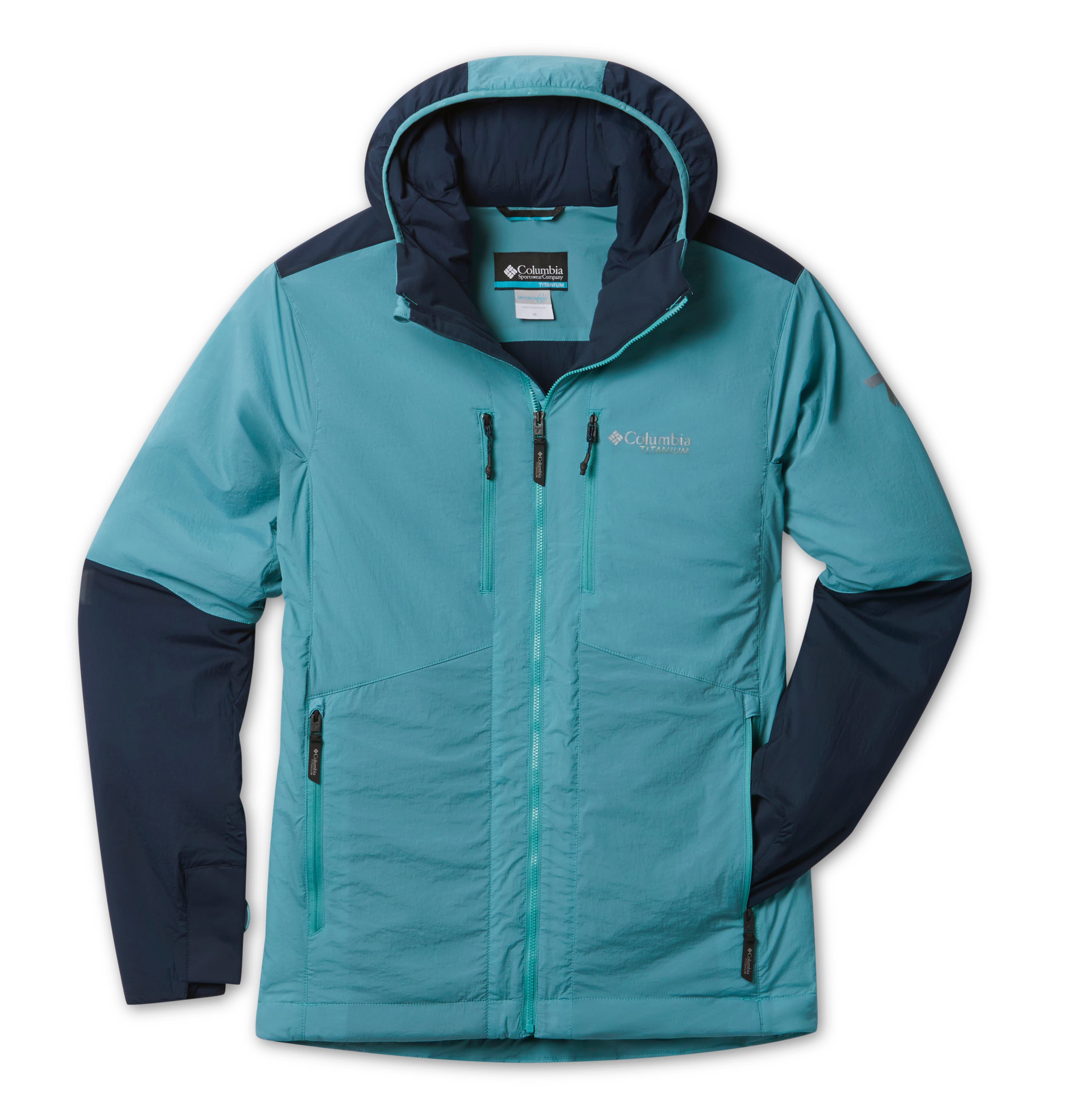 Men's Peak Pursuit Midlayer Hybrid - Canyon Blue, Collegiate Navy Men's Columbia Peak Pursuit Midlayer Hybrid