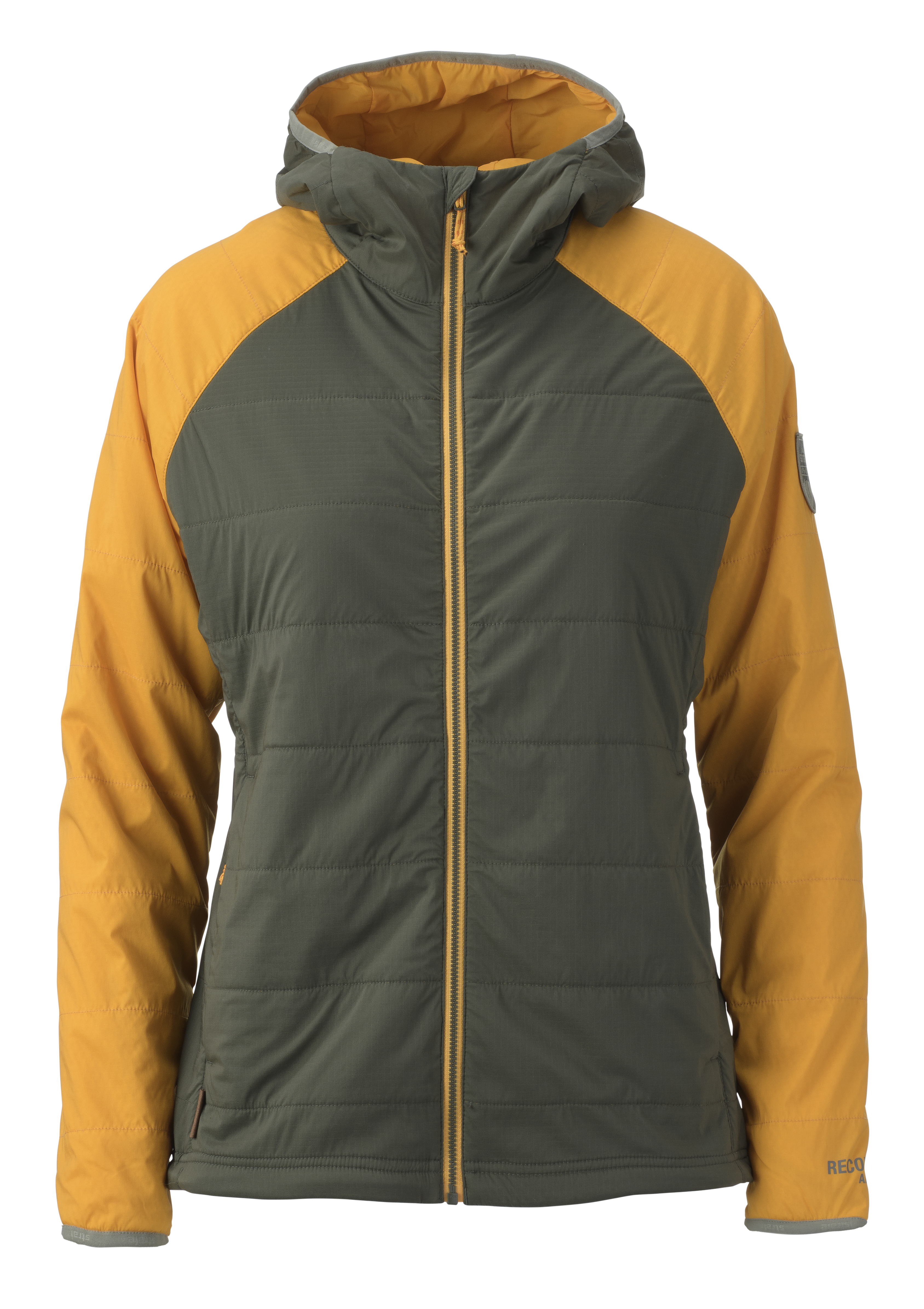 Strafe-F20_WAlphaHoodedInsulator_Olive_F_08 Women's Strafe Alpha Hooded Insulator