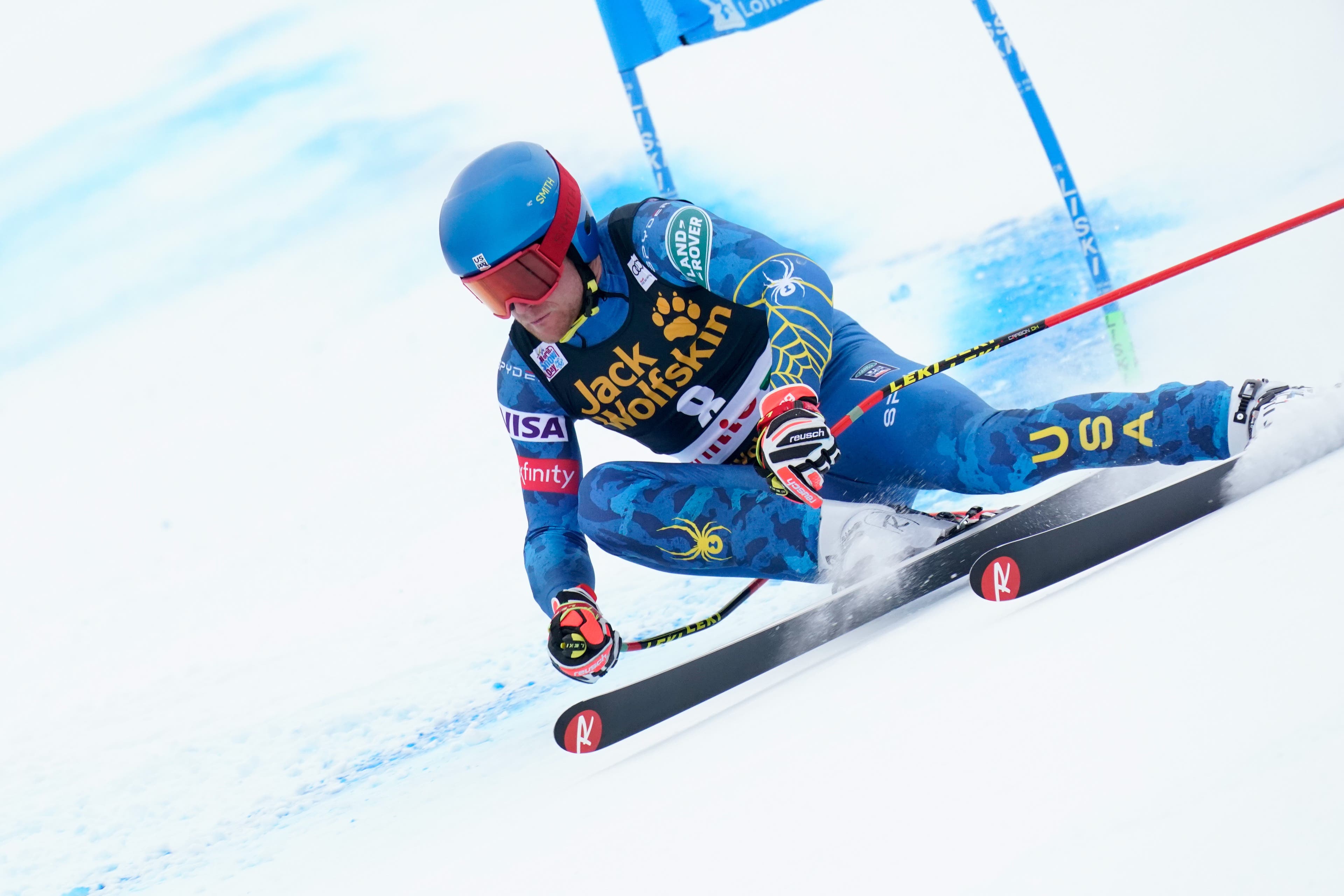 GettyImages-1230341708-RCS Ryan Cochrane-Siegle racing Super-G in Bormio, 2020