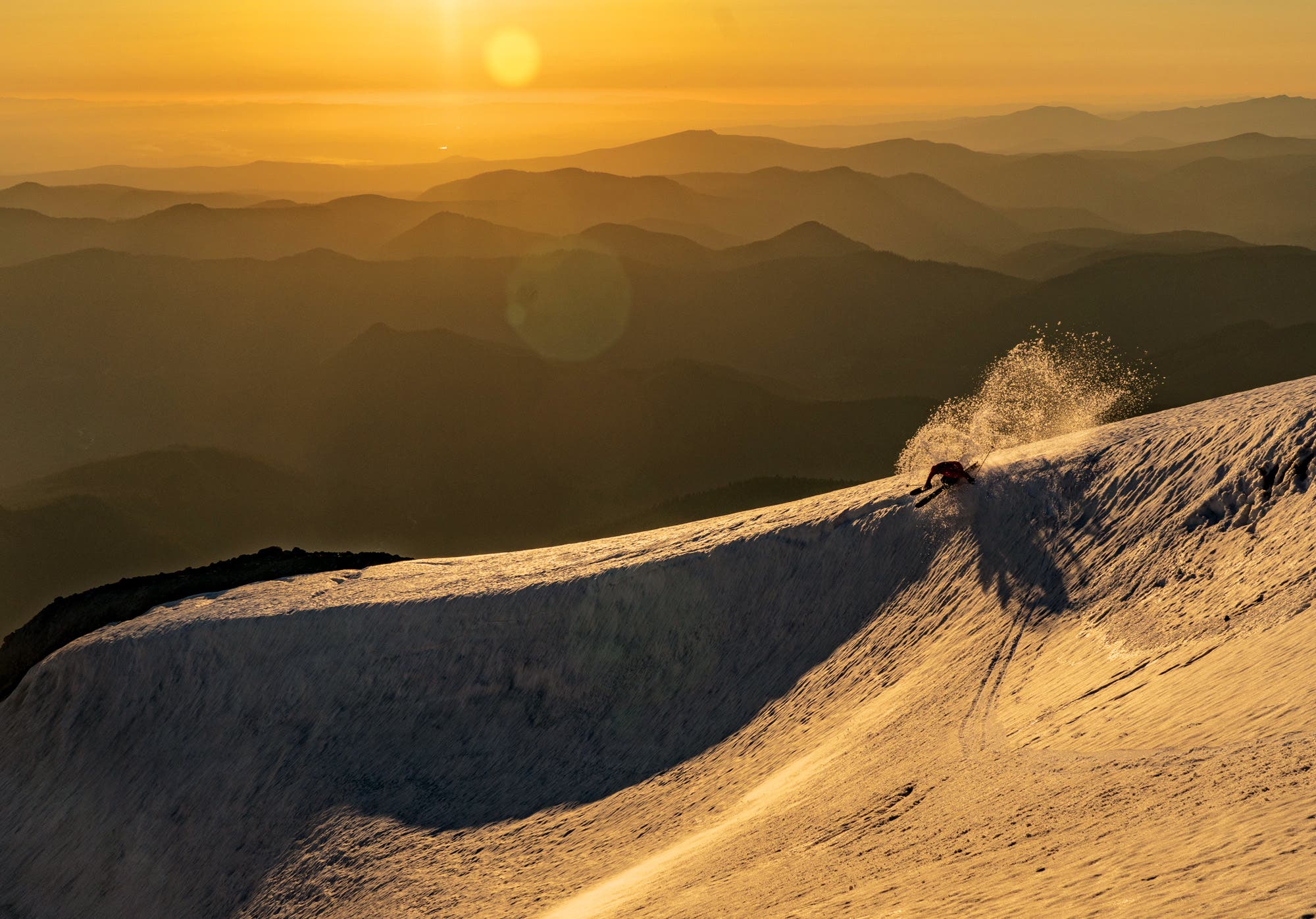 Eric Pollard slash at Mt. Hood
