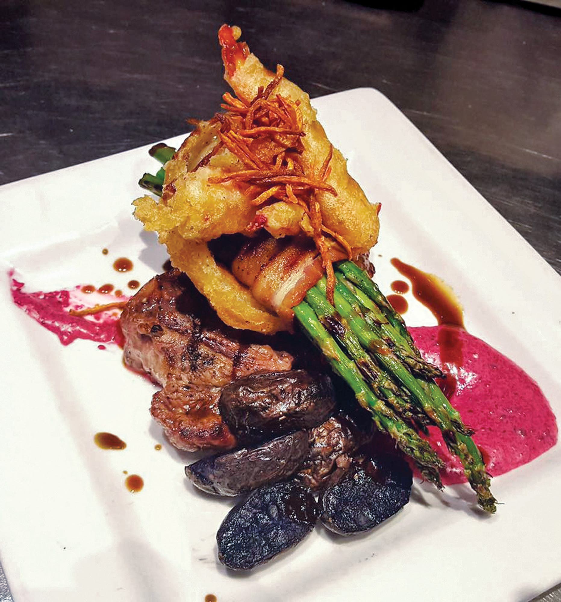 A plate of food at the Tabernash Tavern