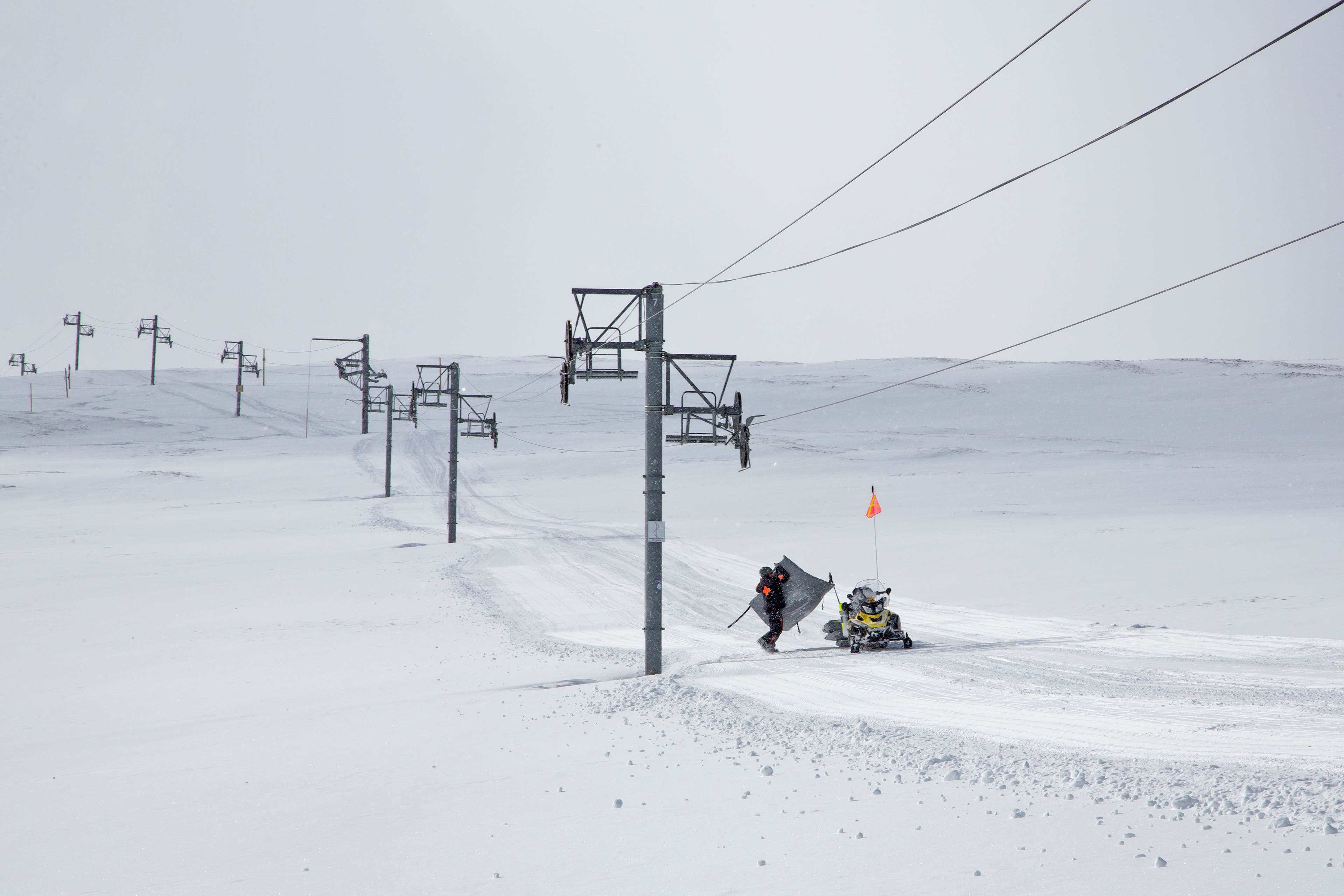 "Snowmass patrol during COVID"