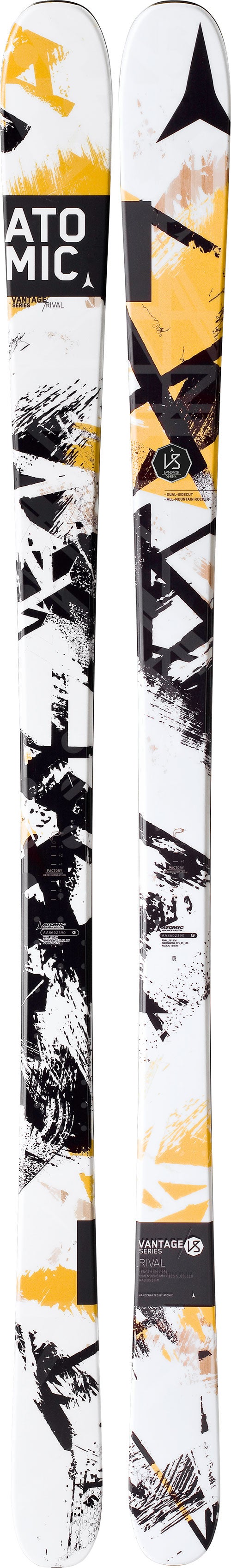 Atomic Vantage V8 Rival 165cm スキー Atomic Vantage V8 Rival 165cm スキー Atomic Vantage V8 Rival