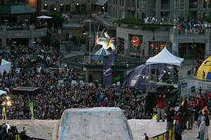 Destination Antarctica: More Skiing Steve Romeo drops in.