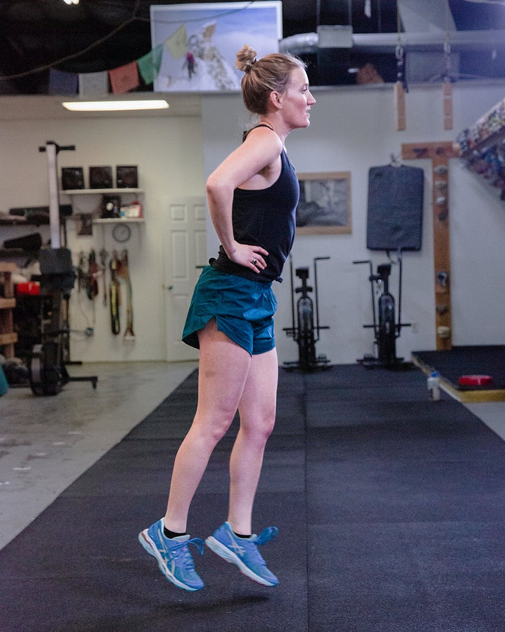 jumping-lunges-148 Plyometric move for skiers: jumping lunges