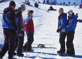 Lovely Locals Debbie of Falls Creek helps the Whites settle in to Australian culture.