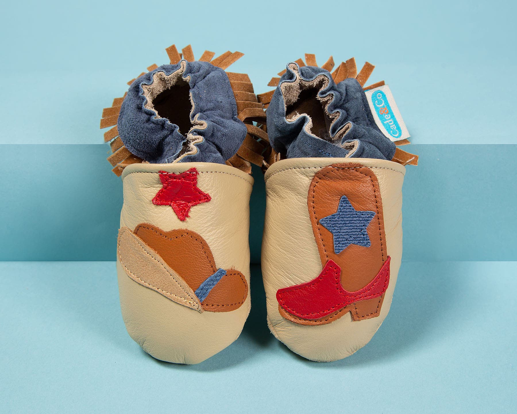 Ski-WesternStyle-CadeCo2-byKeriBascetta Cade&Co. Leather Baby Booties