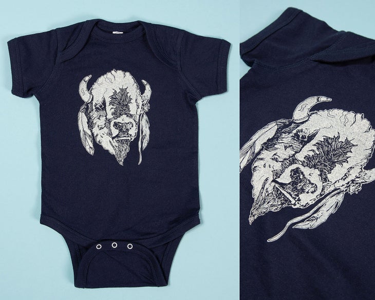 Ski-WesternStyle-MADEBisonOnsie-byKeriBascetta MADE Bison Onsie