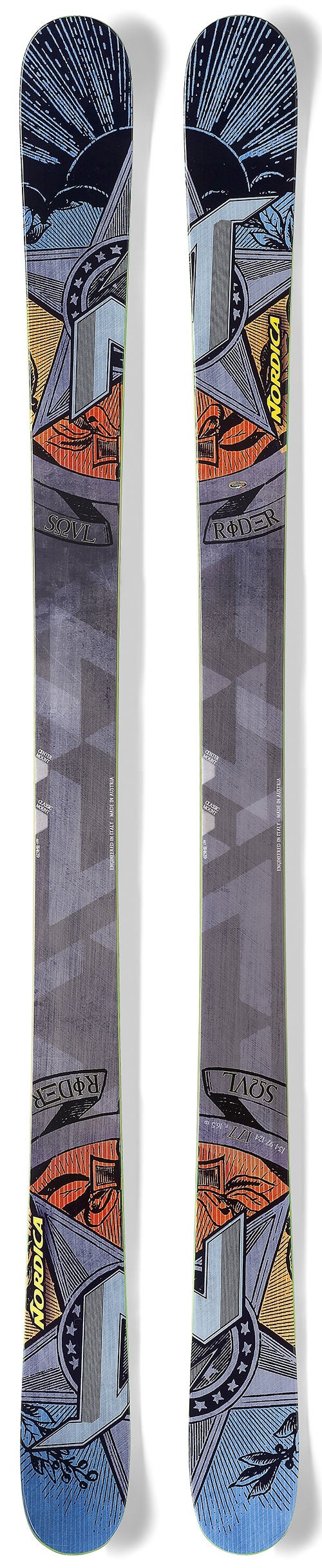 ◆ スキー NORDICA Soul Rider 169 cm カービングスキー Nordica Soul Rider (2014)
