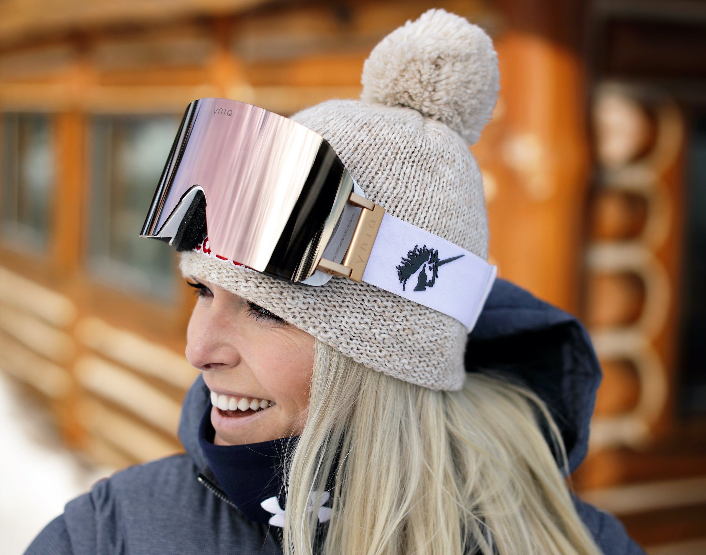 Lindsey Vonn on the slopes at Park City, Utah