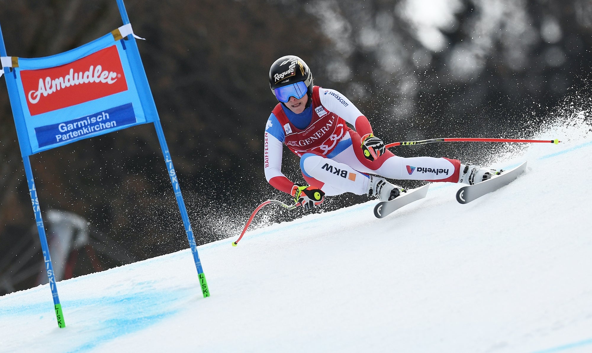 Switzerland's Lara Gut-Behrami Sweeps Garmisch World Cup | SKI