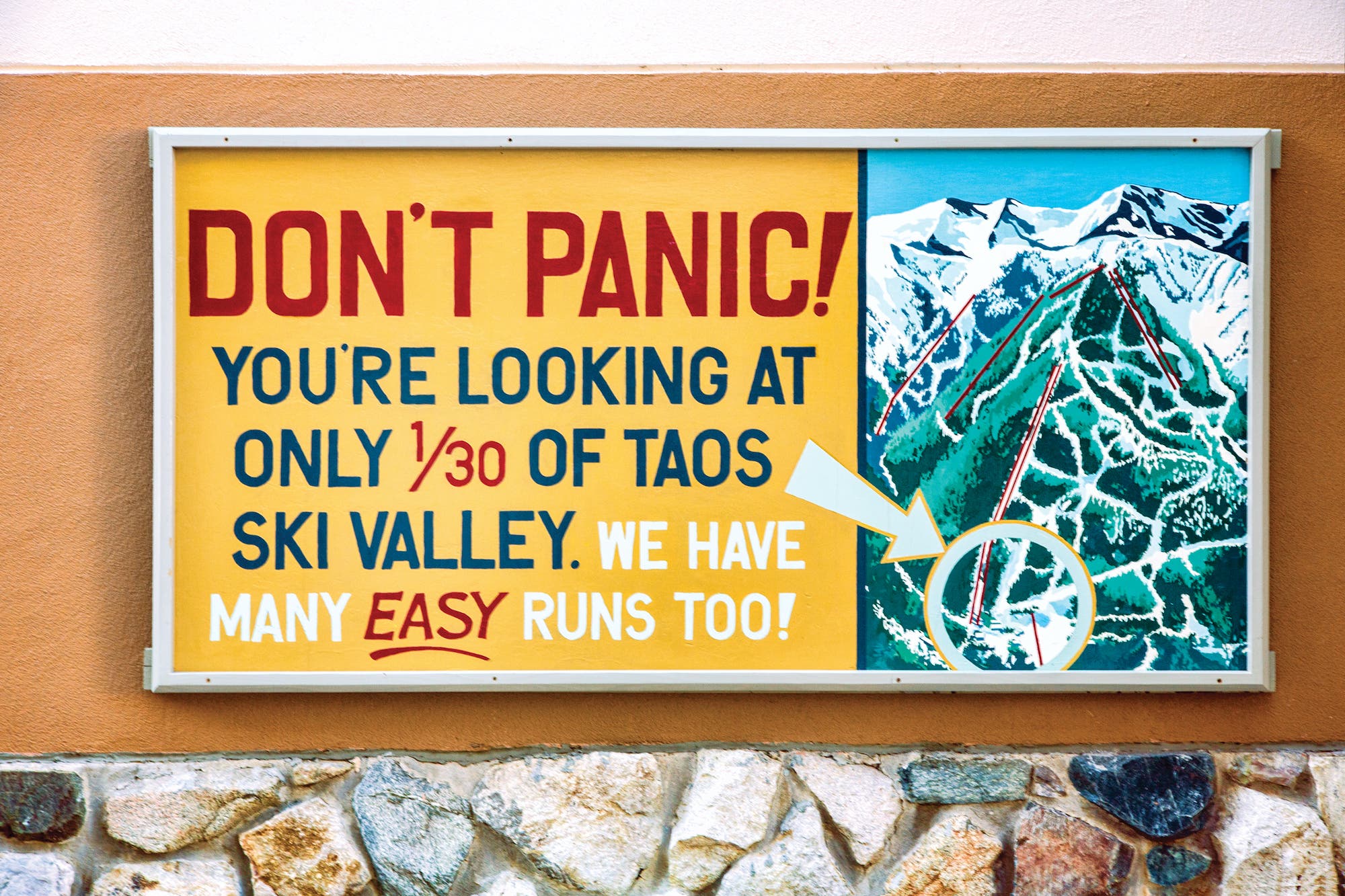 Taos Ski Valley Welcome Sign