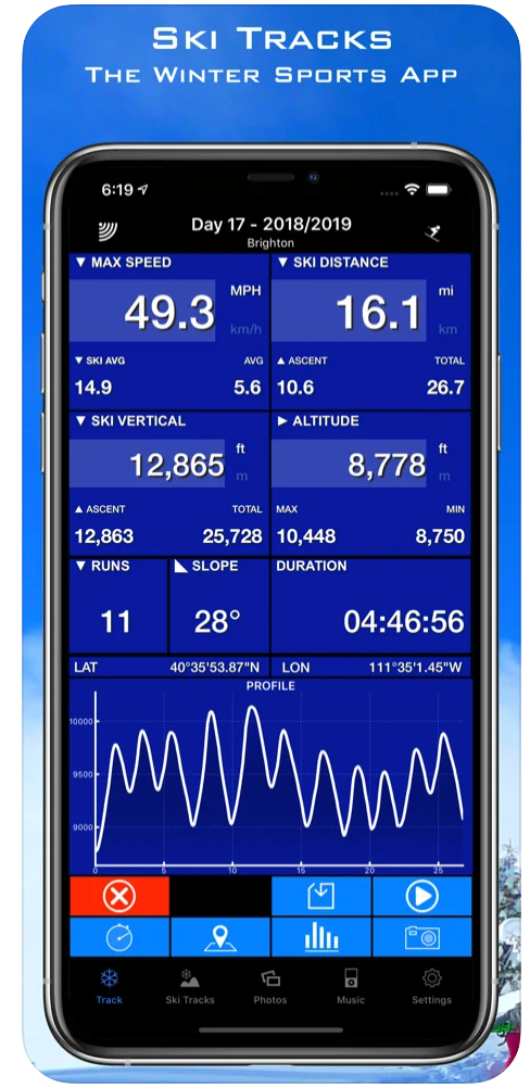 Picture of Ski Tracks App